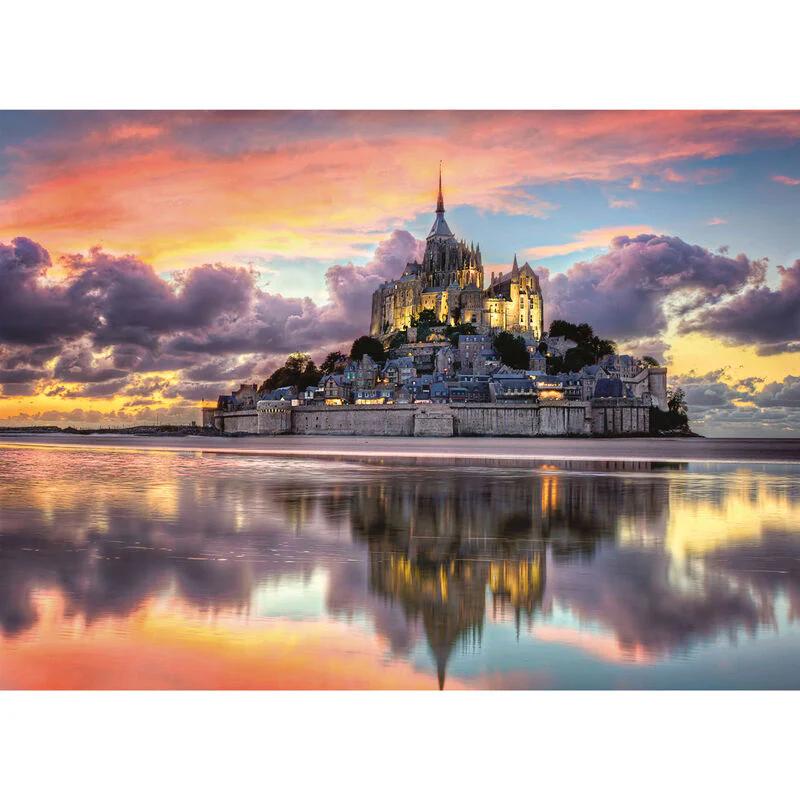 Puzzle Le Magnifique Mont Saint-Michel 1000Pzs