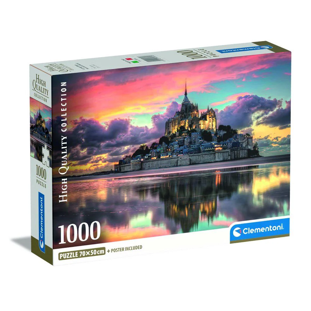 Puzzle Le Magnifique Mont Saint-michel High Quality 1000Pzs - Image 2