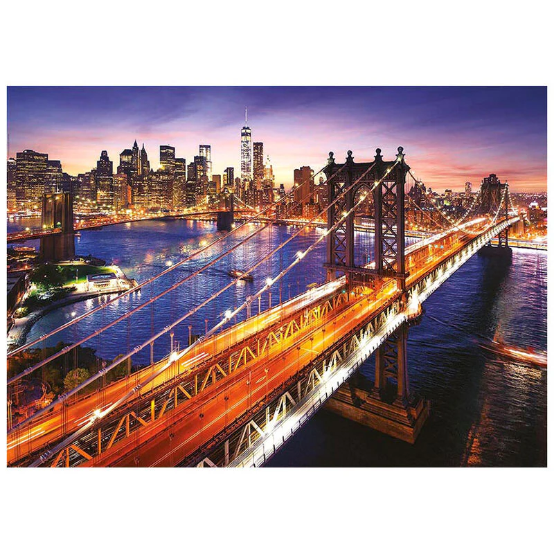 Puzzle Manhattan Al Atardecer 3000Pzs