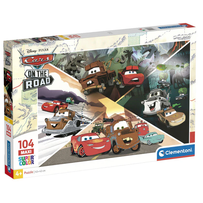 Puzzle Maxi Cars Disney 104Pzs