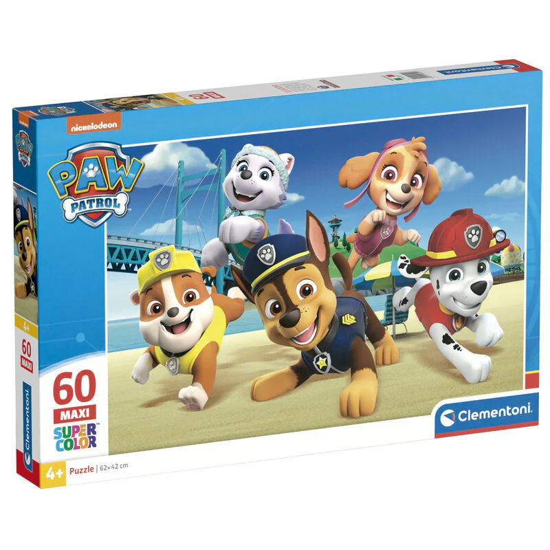Puzzle Maxi Patrulla Canina Paw Patrol 60Pzs