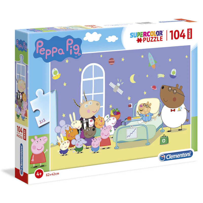 Puzzle Maxi Peppa Pig 104Pzs