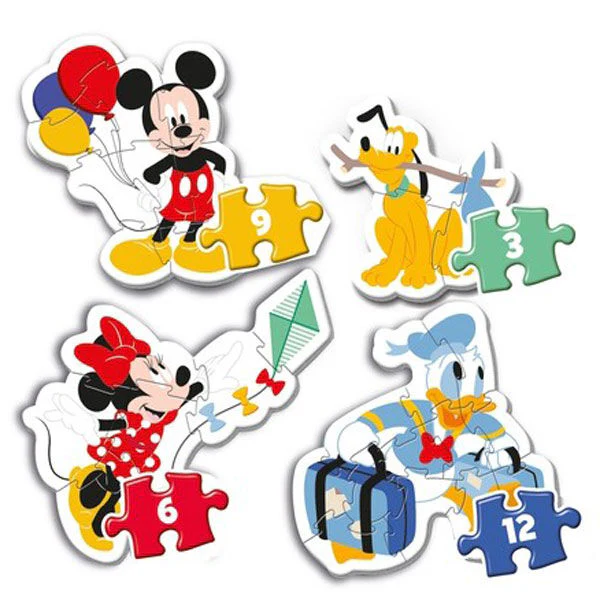 Puzzle My First Puzzle Mickey Disney 3-6-9-12Pzs - Image 2