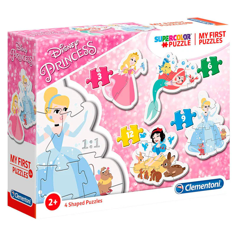 Puzzle My First Puzzle Princesas Disney 3-6-9-12Pzs - Image 2