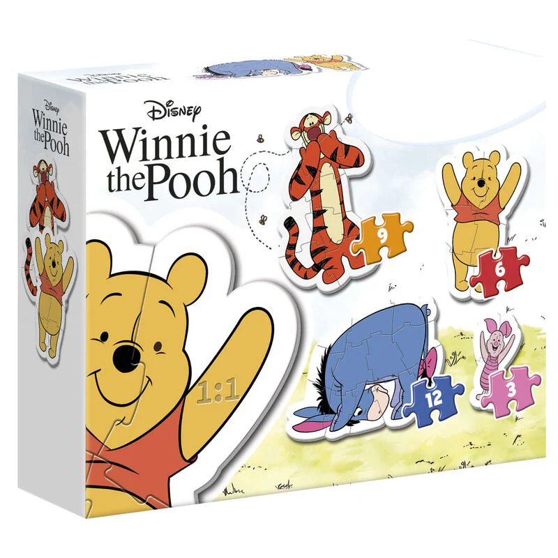 Puzzle My First Puzzle Winnie The Pooh Disney 3-6-9-12Pzs - Image 2