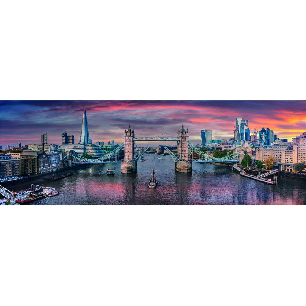 Puzzle Panorama Across The River Thames High Quality 1000Pzs