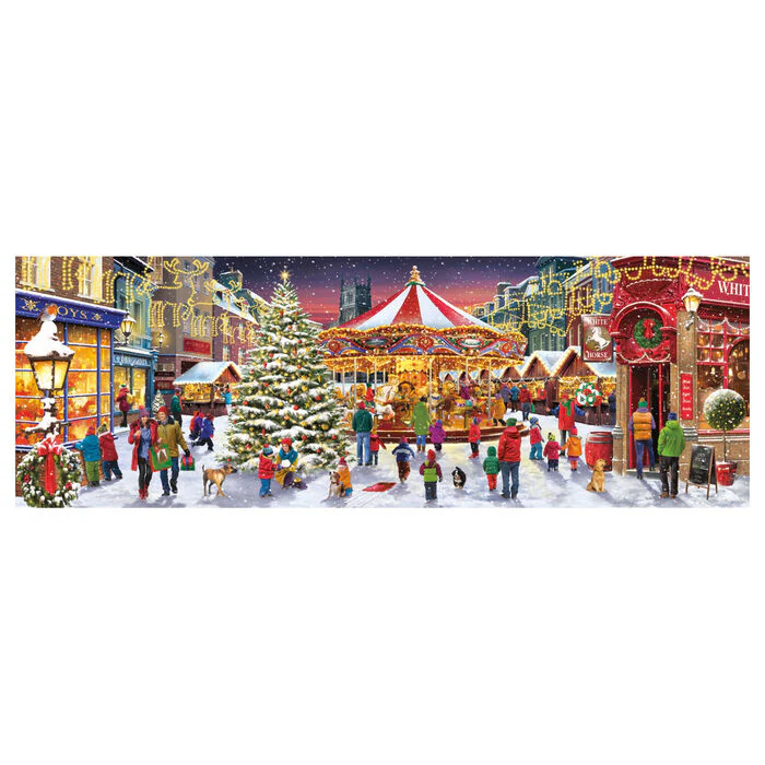 Puzzle Panorama Pueblo De Navidad 1000Pzs - Image 2