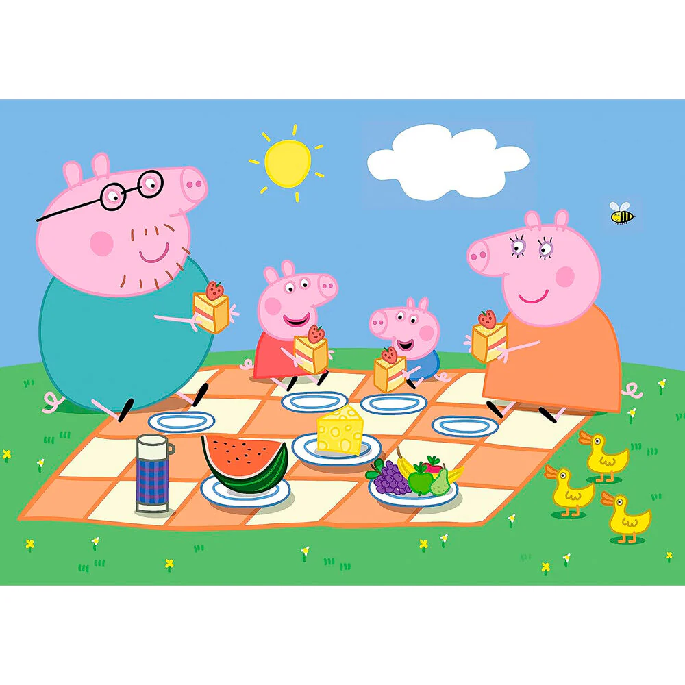 Puzzle Peppa Pig 2X60pzs - Image 2