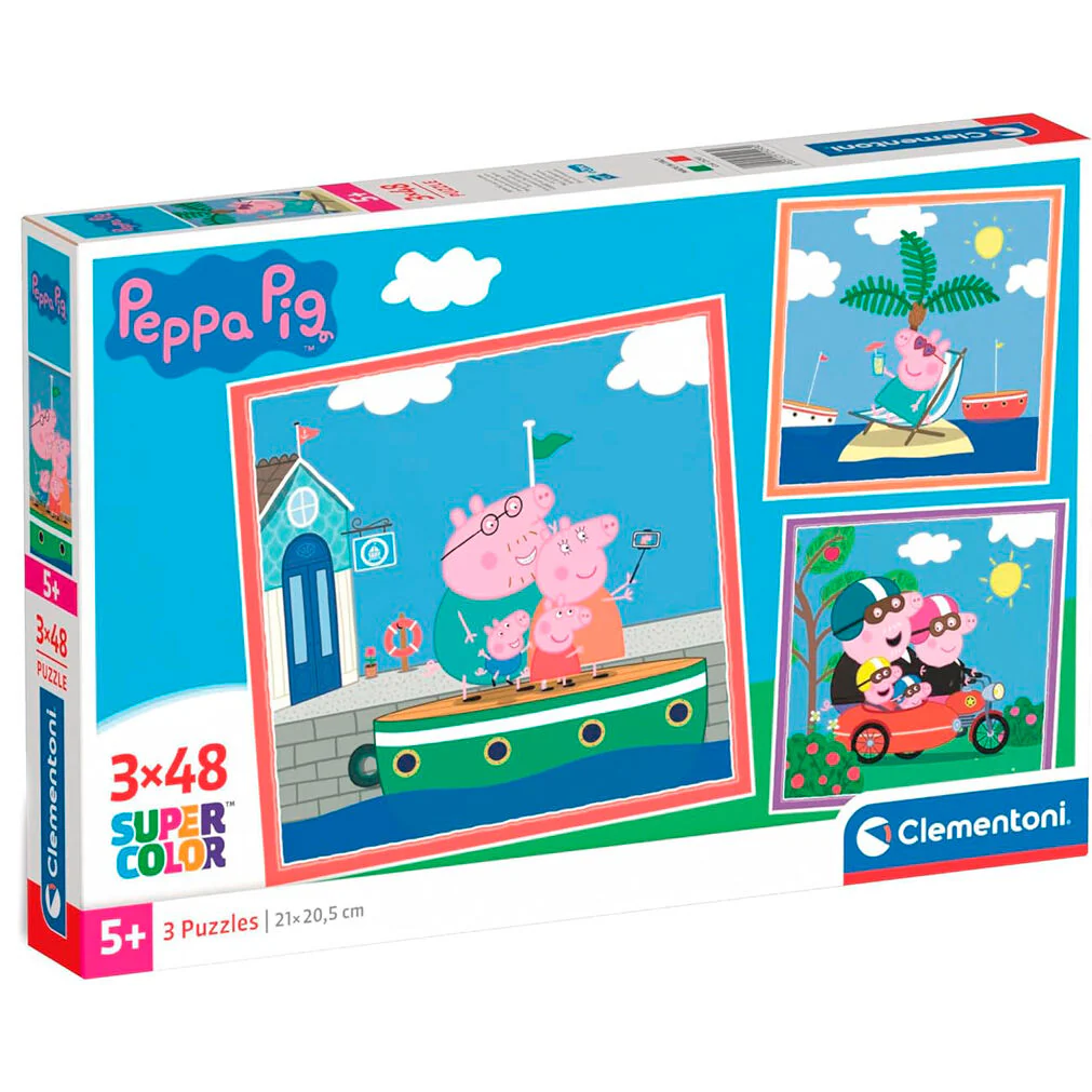 Puzzle Peppa Pig 3X48pzs - Image 3
