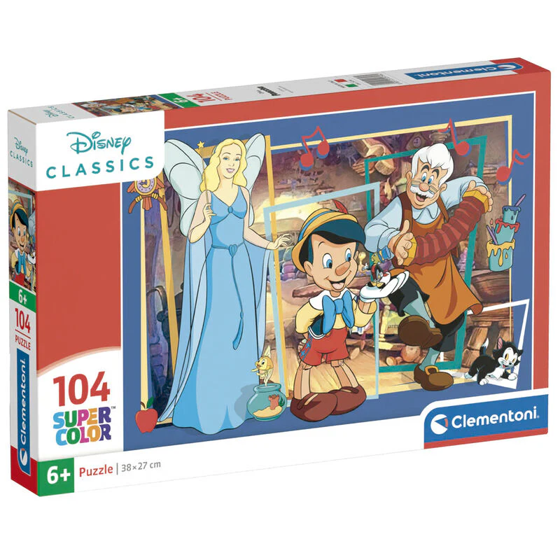 Puzzle Pinocho Disney 104Pzs