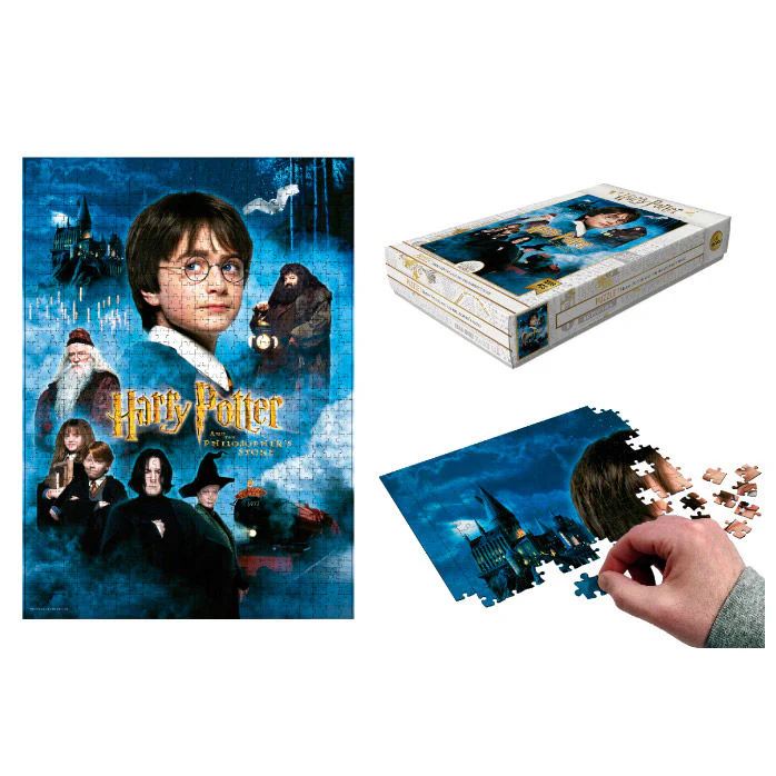 Puzzle Poster Harry Potter Y La Piedra Filosofal 1000Pzs