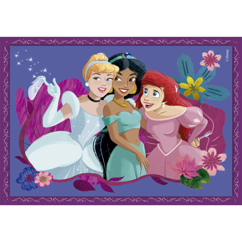 Puzzle Princesas Disney 12-16-20-24Pzs - Image 2