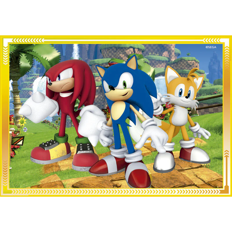 Puzzle Sonic The Hedgehog 12-16-20-24Pzs - Image 2