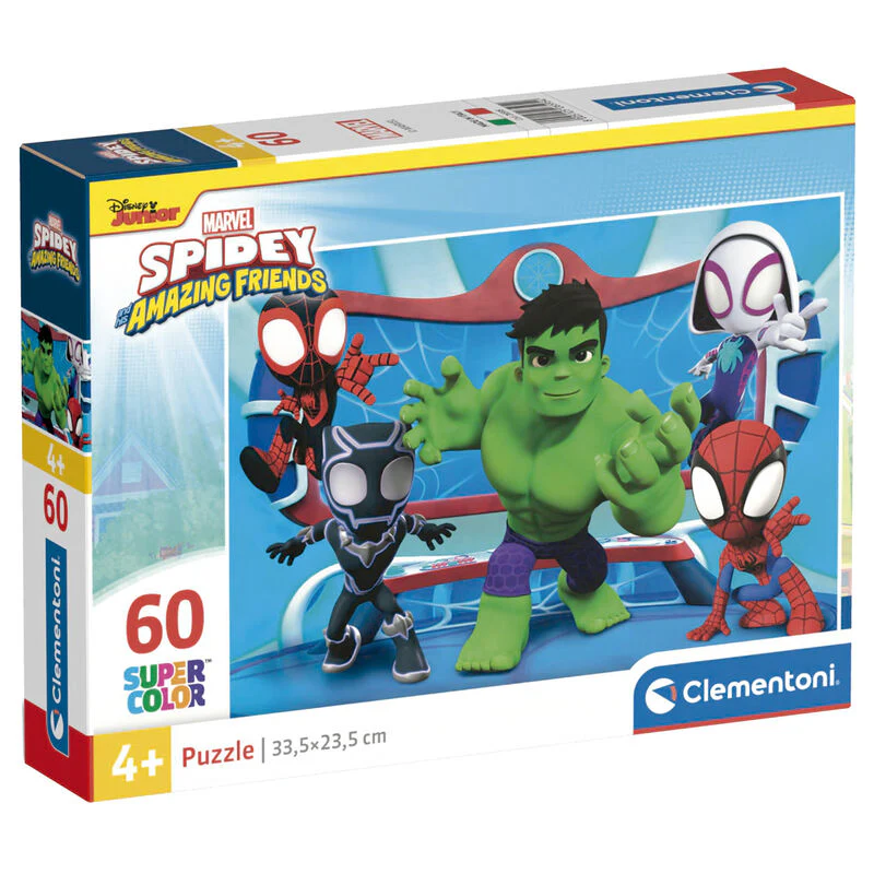 Puzzle Spidey And His Amazing Friends Marvel 60Pzs