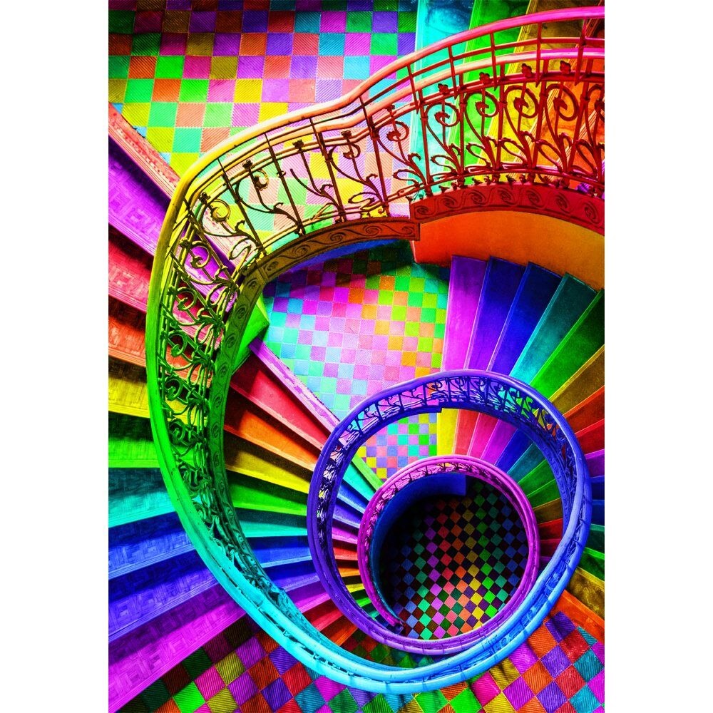 Puzzle Stairs Color Boom 500Pzs - Image 2
