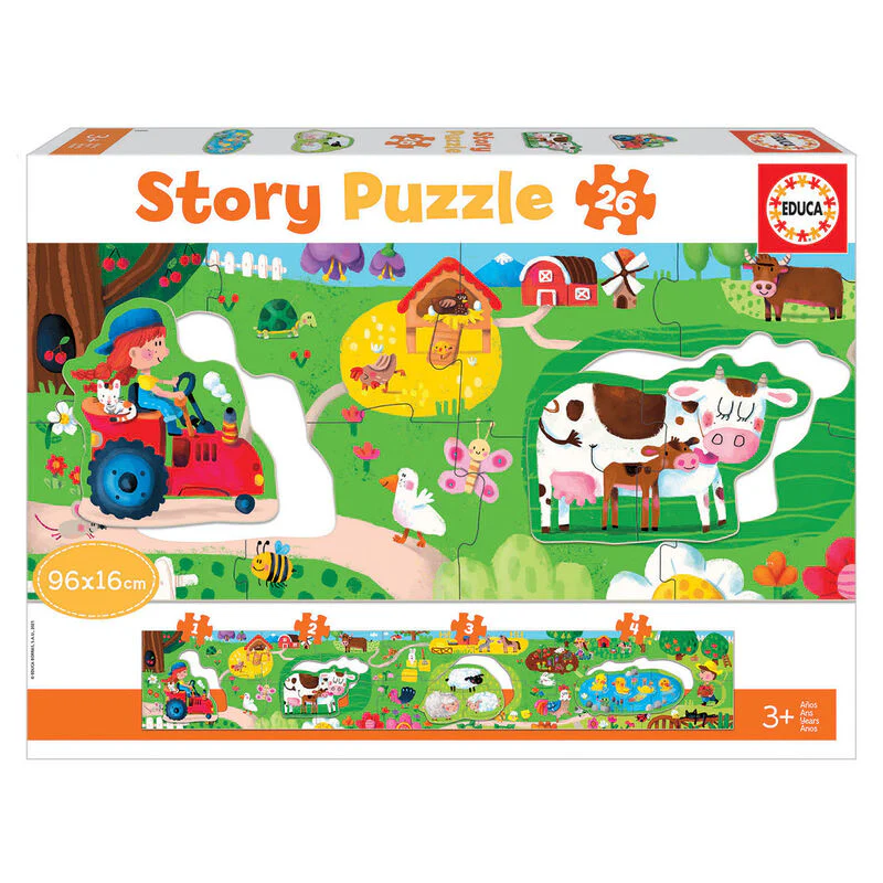 Puzzle Story Puzzle La Granja 26Pzs