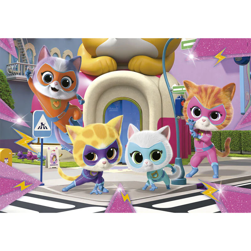 Puzzle Superkitties Disney 2X20pzs - Image 2