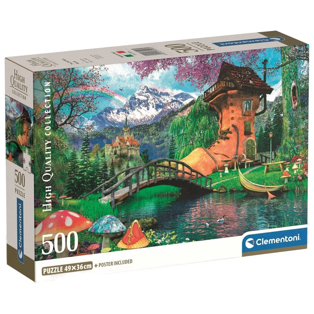 Puzzle The Old Shoe House High Quality 500Pzs