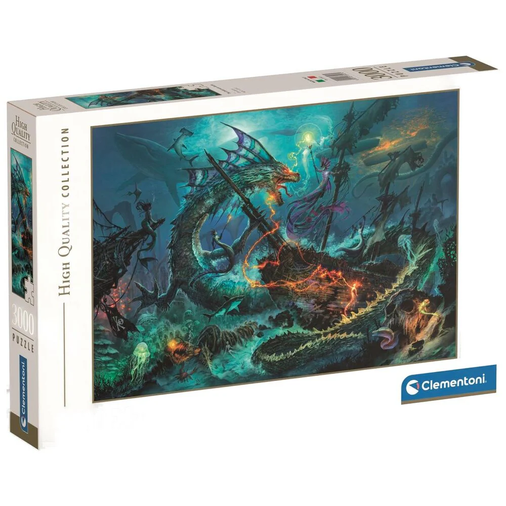 Puzzle The Underwater Battle High Quality 3000Pzs