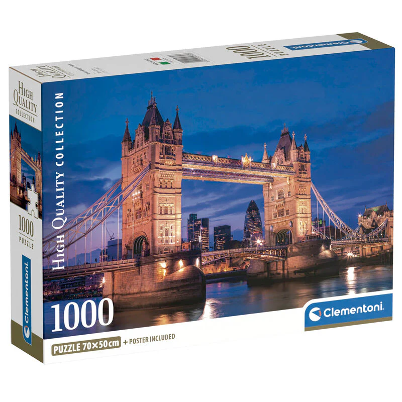 Puzzle Tower Bridge At Night 1000Pzs