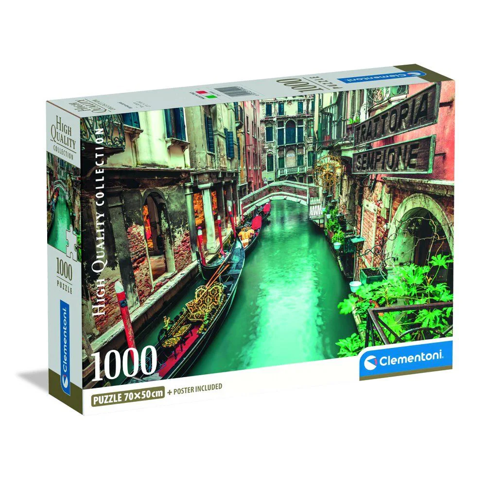 Puzzle Venice Canal High Quality 1000Pzs - Image 2