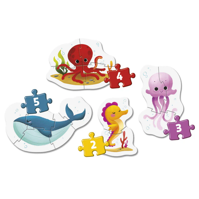 Puzzle Vida Marina 2-3-4-5Pzs - Image 2