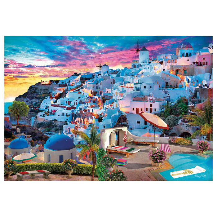 Puzzle Vista De Grecia 500Pzs - Image 2