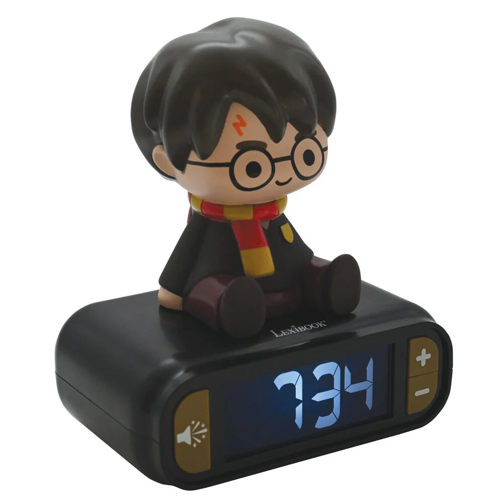 Reloj Despertador Luz Nocturna 3D Harry Potter - Image 2