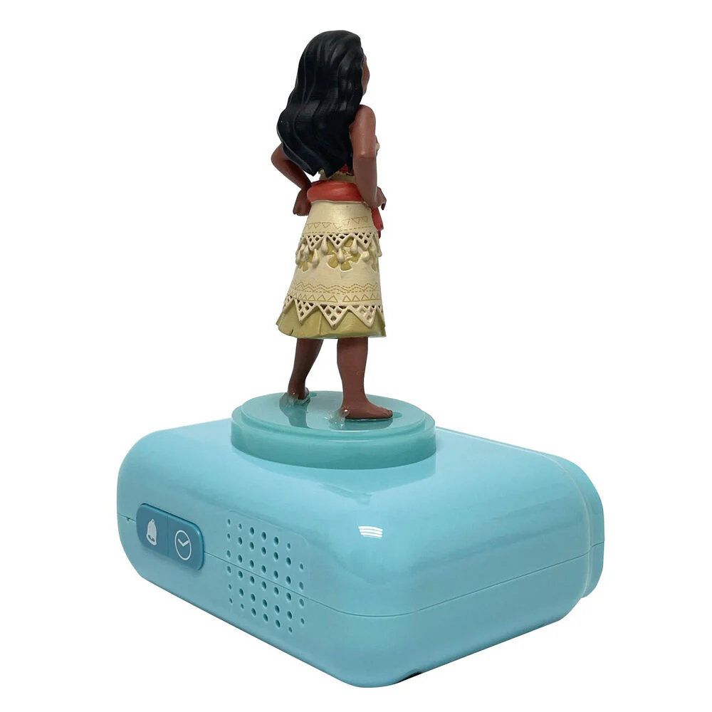 Reloj Despertador Luz Nocturna 3D Vaiana Moana Disney - Image 4