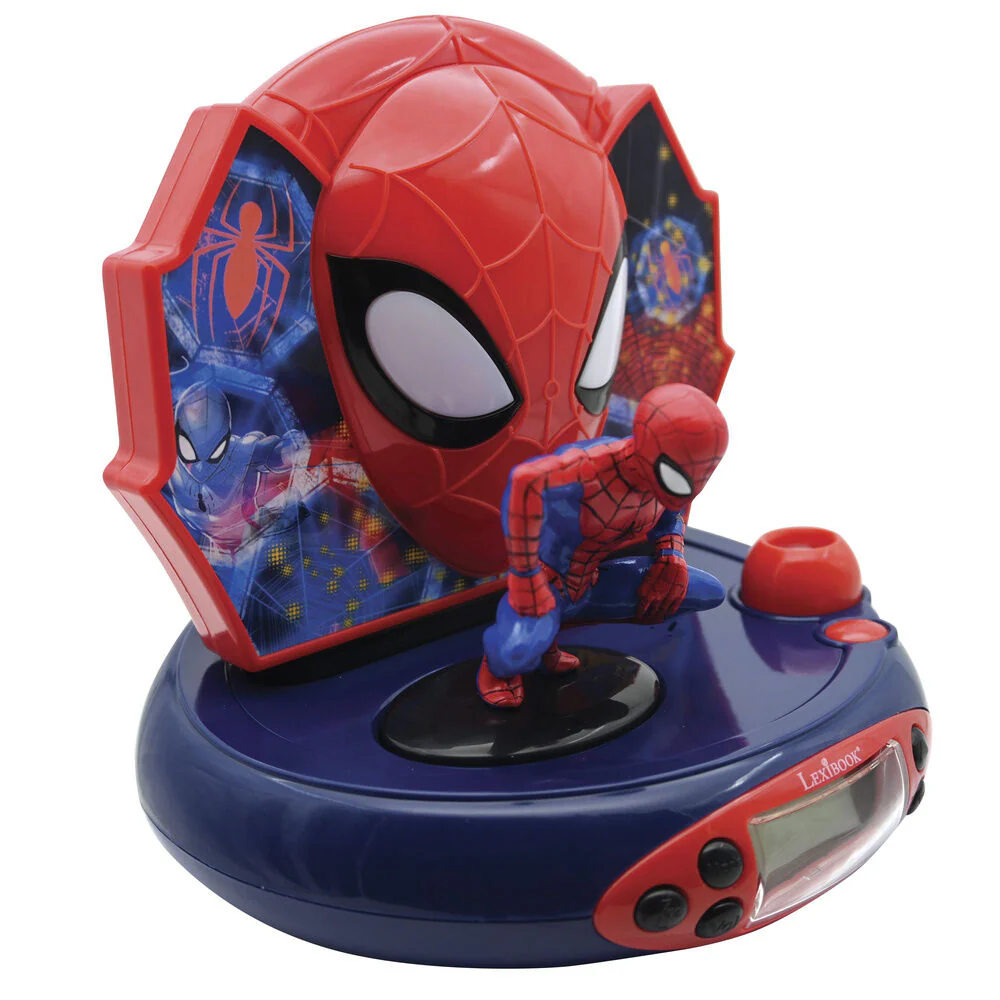 Reloj Despertador Proyector 3D Spiderman Marvel - Image 5