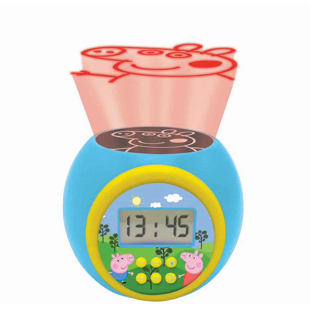 Reloj Despertador Proyector Peppa Pig - Image 4