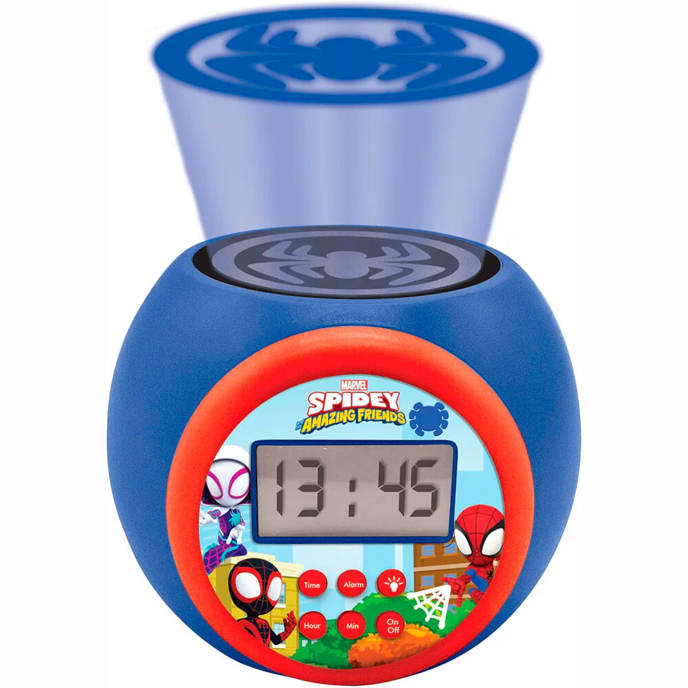 Reloj Despertador Proyector Spidey Marvel - Image 2