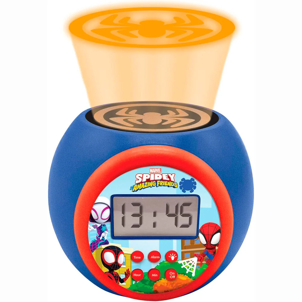 Reloj Despertador Proyector Spidey Marvel - Image 4