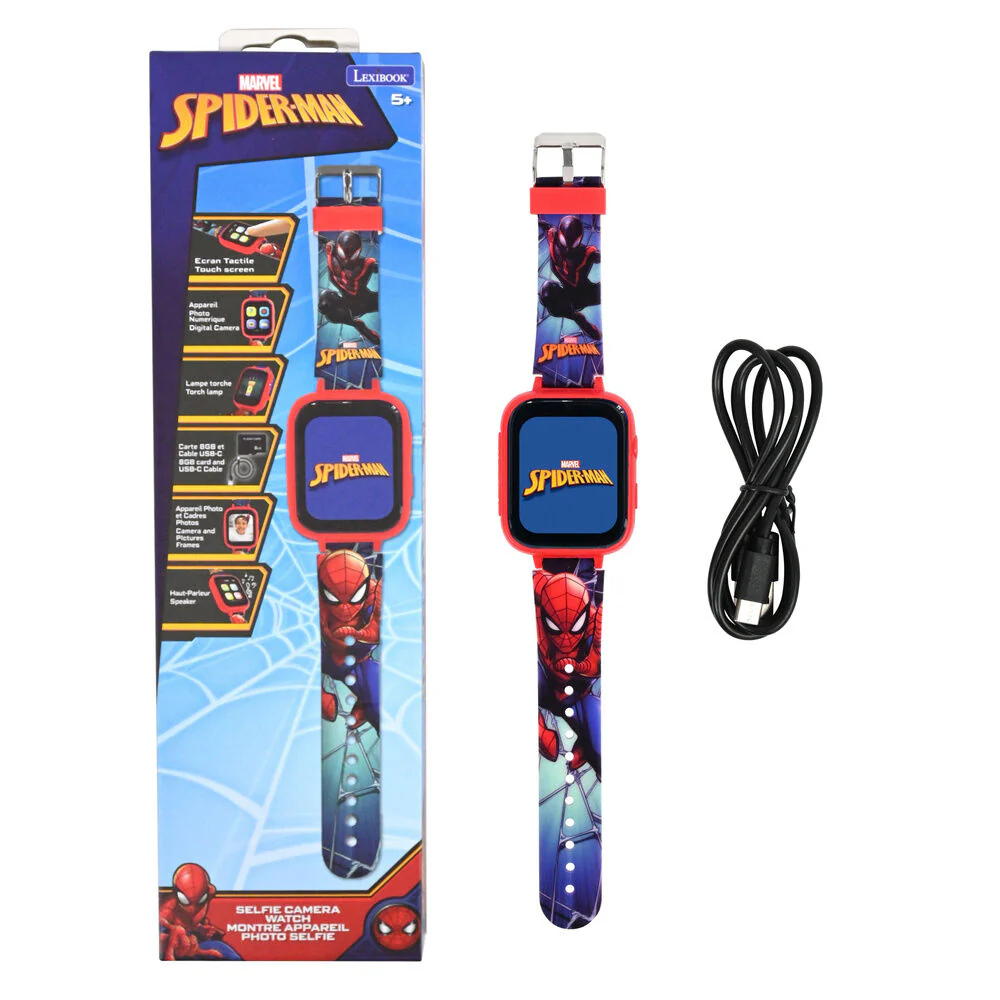 Reloj Digital Con Camara Spiderman Marvel - Image 2