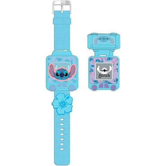 Reloj Digital Educativo Con Juegos Stitch Disney