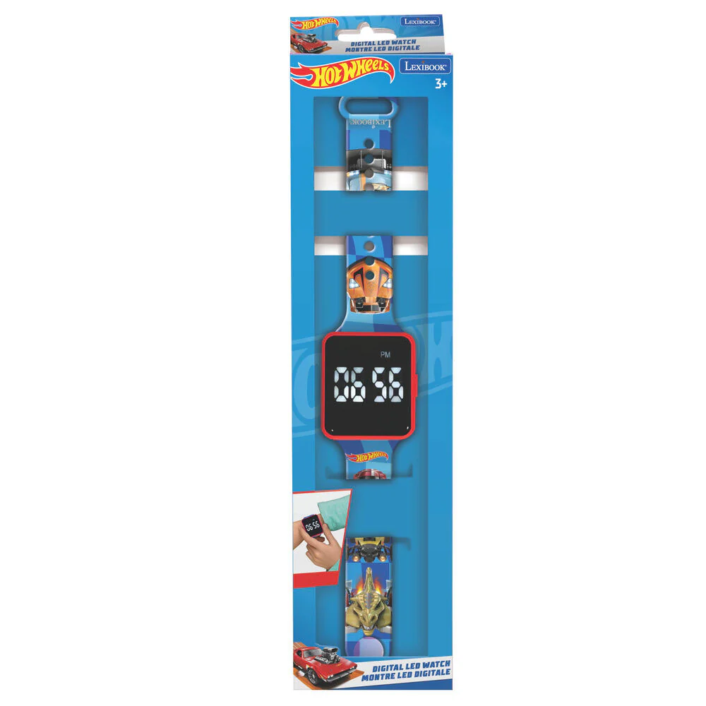 Reloj Digital Led Hot Wheels - Image 6