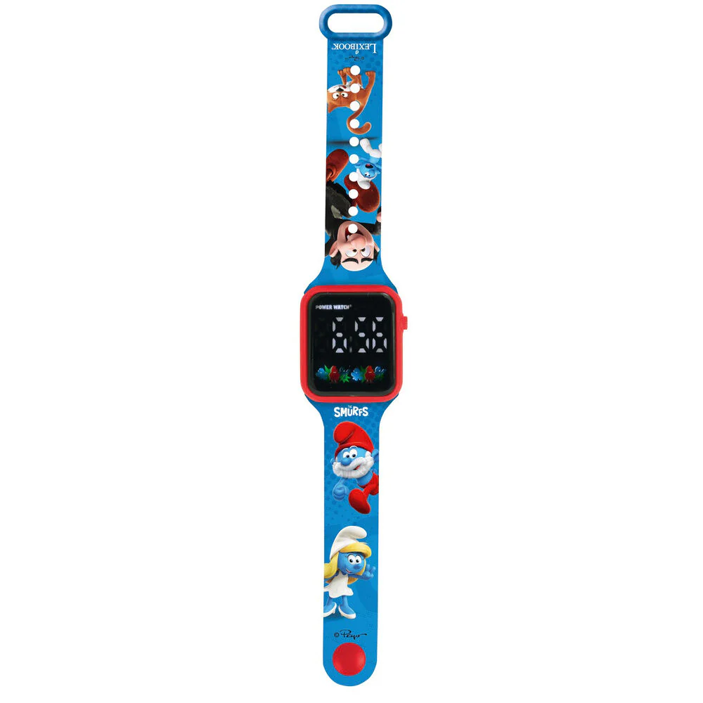 Reloj Digital Led Pitufos - Image 2