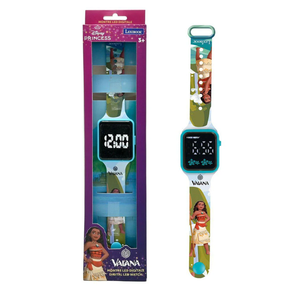 Reloj Digital Led Vaiana Moana Disney - Image 2