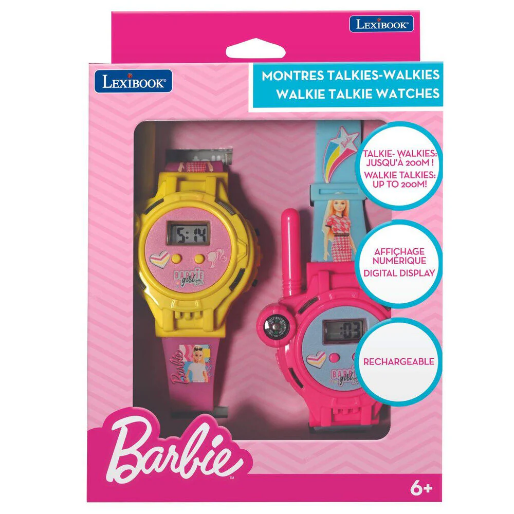 Reloj Digital Walkie Talkies Barbie - Image 6