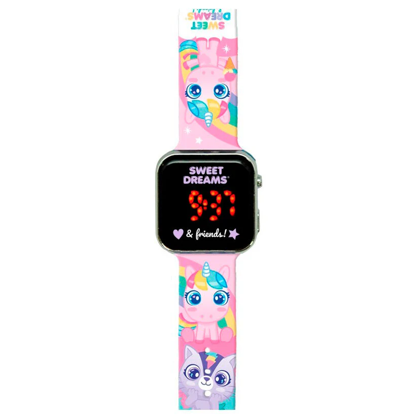 Reloj Led Sweet Dreams Unicornio
