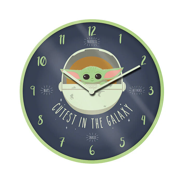 Reloj Pared Yoda The Child Mandalorian Star Wars