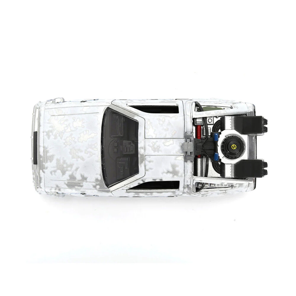 Replica Dlorean Efecto Hielo Time Machine 40Th Anniversary Regreso Al Futuro - Image 5