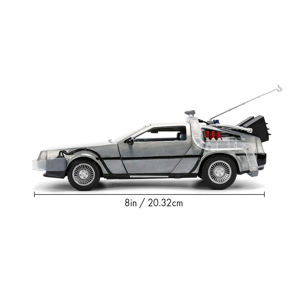 Replica Dlorean Hollywood Rides Time Machine 40Th Anniversary Regreso Al Futuro - Image 3