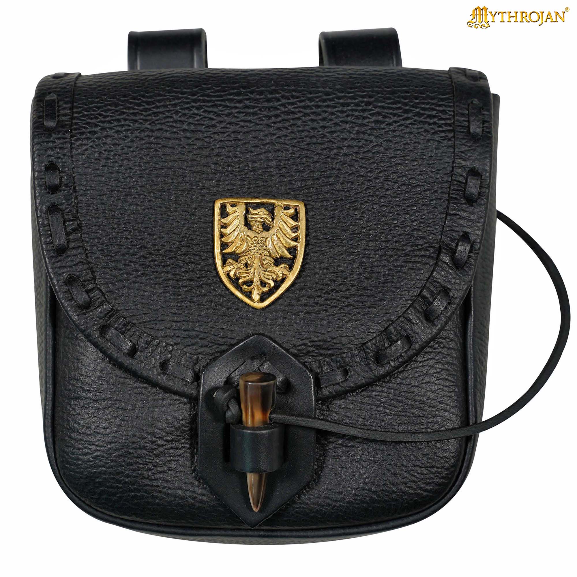 Riñonera Medieval de Cuero - Artesanal Heráldica - Image 16