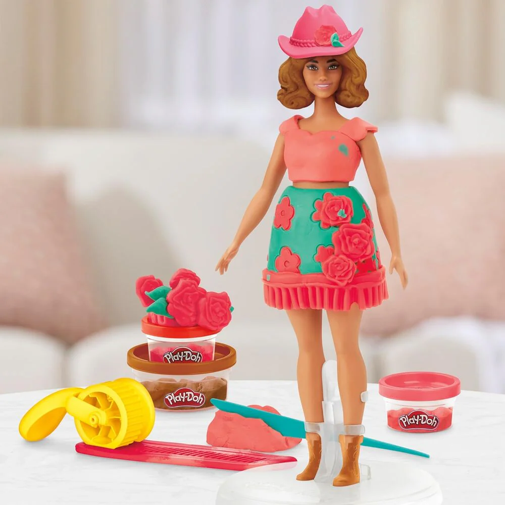 Rosas Y Cerquillos Barbie Play-doh - Image 4