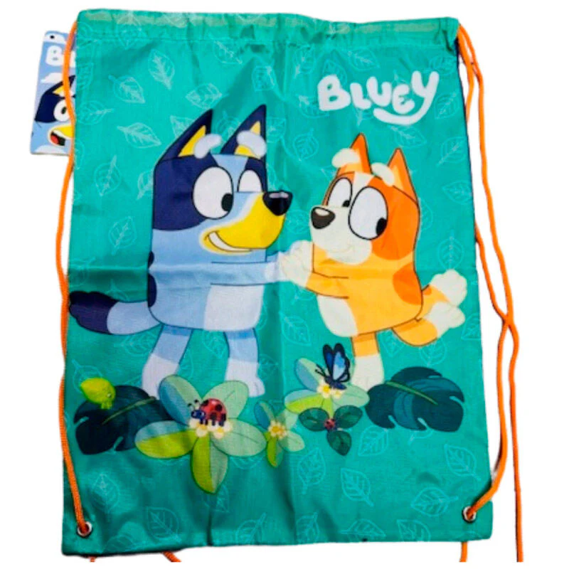 Saco Leaves Bluey 43Cm