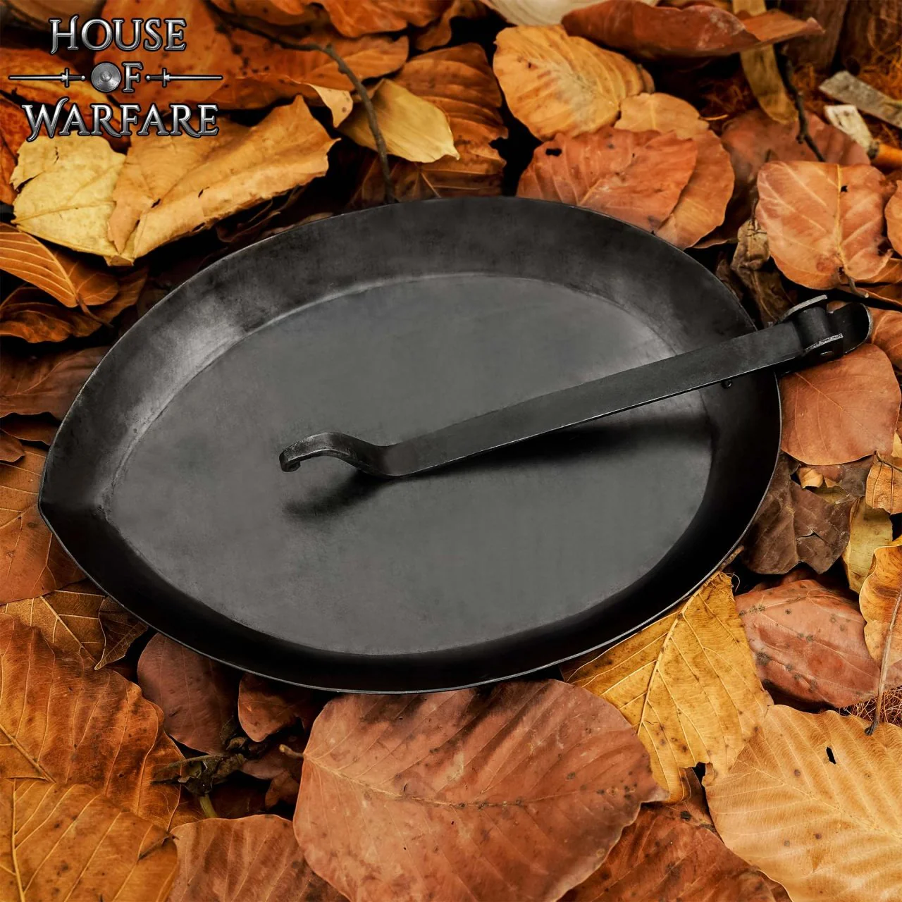 Sartén de Camping Plegable Forjada a Mano