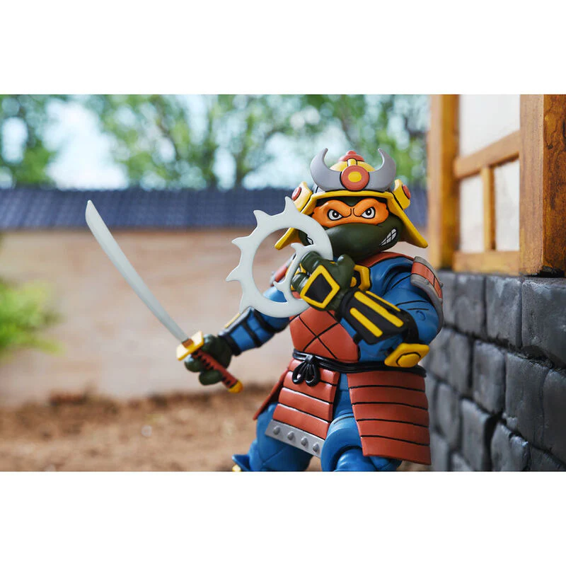 Set 2 Figuras Space Adventure Donatello & Samurai Adventure Michelangelo Tortugas Ninja 18Cm - Image 5