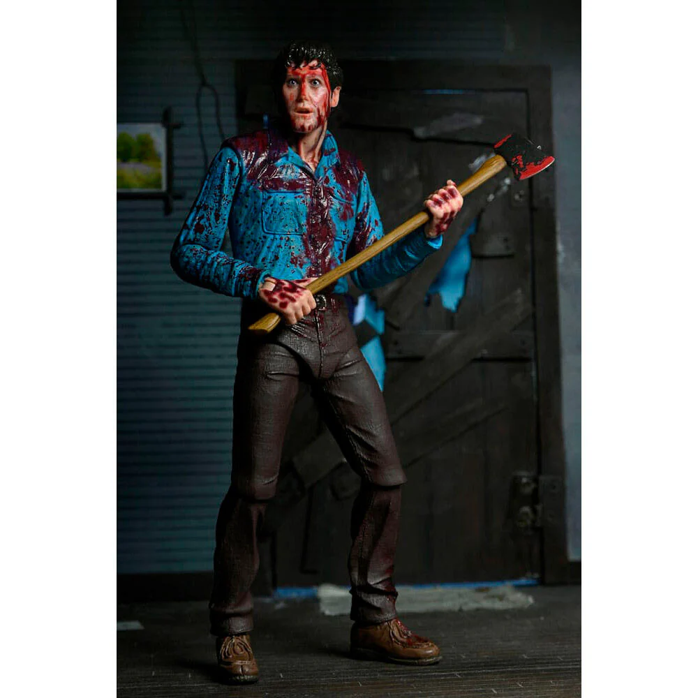 Set 2 Figuras Ultimate Bloody Ash & Cheryl Williams Evil Dead 18Cm - Image 5