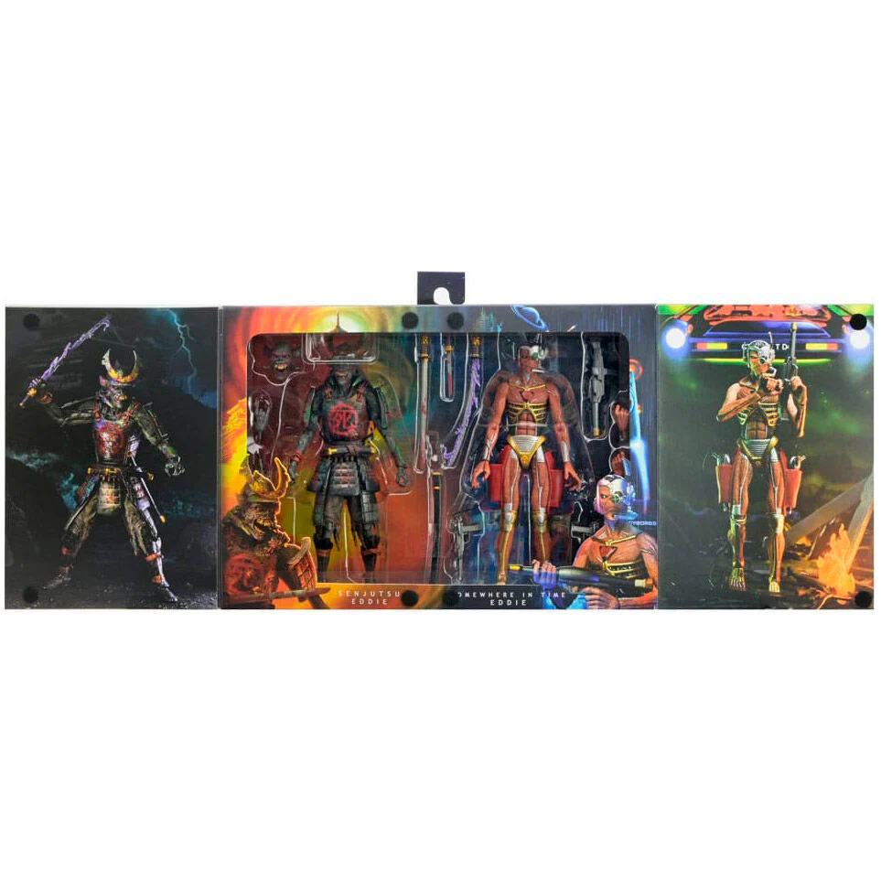 Set 2 Figuras Ultimate Future Past World Tour Iron Maiden 18Cm